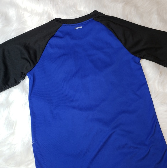 Boys Adidas Climalite Short Sleeve Shirt | Size 7x - Picture 4 of 6